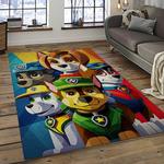 paw patrol cartoon carpet rectangle area rug for living room home room decor gift for friends dark room ppa38