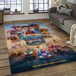 paw patrol cartoon carpet rectangle area rug for living room home room decor gift for friends dark room ppa42
