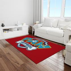 paw patrol cartoon carpet rectangle area rug for living room home room decor gift for friends light room ppa14
