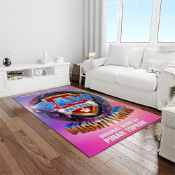 paw patrol cartoon carpet rectangle area rug for living room home room decor gift for friends light room ppa15