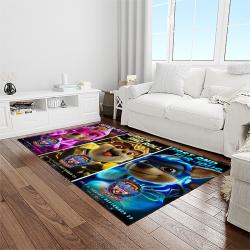 paw patrol cartoon carpet rectangle area rug for living room home room decor gift for friends light room ppa16