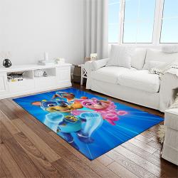 paw patrol cartoon carpet rectangle area rug for living room home room decor gift for friends light room ppa2