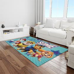 paw patrol cartoon carpet rectangle area rug for living room home room decor gift for friends light room ppa27