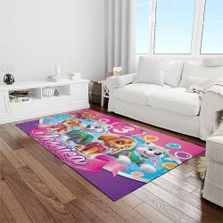 paw patrol cartoon carpet rectangle area rug for living room home room decor gift for friends light room ppa28