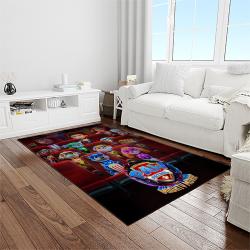 paw patrol cartoon carpet rectangle area rug for living room home room decor gift for friends light room ppa31