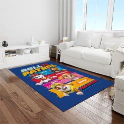 paw patrol cartoon carpet rectangle area rug for living room home room decor gift for friends light room ppa32