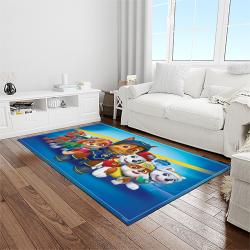 paw patrol cartoon carpet rectangle area rug for living room home room decor gift for friends light room ppa33