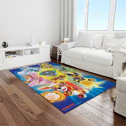 paw patrol cartoon carpet rectangle area rug for living room home room decor gift for friends light room ppa4