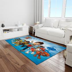 paw patrol cartoon carpet rectangle area rug for living room home room decor gift for friends light room ppa40