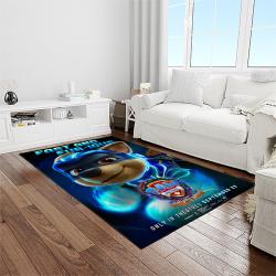 paw patrol cartoon carpet rectangle area rug for living room home room decor gift for friends light room ppa7