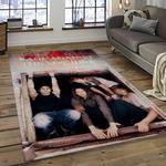 rage against the machine rock band rectangle area rug carpet for living room home room decor gift for friends dark room ratm11