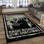 rage against the machine rock band rectangle area rug carpet for living room home room decor gift for friends dark room ratm16