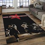 rage against the machine rock band rectangle area rug carpet for living room home room decor gift for friends dark room ratm18
