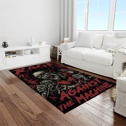 rage against the machine rock band rectangle area rug carpet for living room home room decor gift for friends light room ratm1
