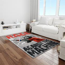 rage against the machine rock band rectangle area rug carpet for living room home room decor gift for friends light room ratm4