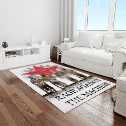 rage against the machine rock band rectangle area rug carpet for living room home room decor gift for friends light room ratm9