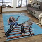 randy rhoads guitarist rectangle area rug for living room home room decor gift for friends and family dark room rra13
