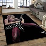 randy rhoads guitarist rectangle area rug for living room home room decor gift for friends and family dark room rra24