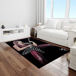 randy rhoads guitarist rectangle area rug for living room home room decor gift for friends and family light room rra24