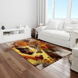 randy rhoads guitarist rectangle area rug for living room home room decor gift for friends and family light room rra9
