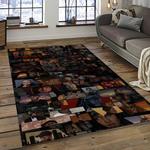 rappers hip hop rectangle area rug carpet for living room home room decor gift for friends dark room rphh14
