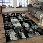 rappers hip hop rectangle area rug carpet for living room home room decor gift for friends dark room rphh2