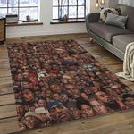 rappers hip hop rectangle area rug carpet for living room home room decor gift for friends dark room rphh21