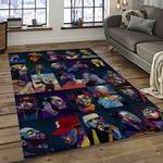 rappers hip hop rectangle area rug carpet for living room home room decor gift for friends dark room rphh5