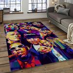 rappers hip hop rectangle area rug carpet for living room home room decor gift for friends dark room rphh6