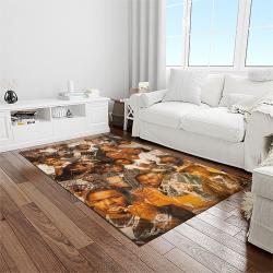 rappers hip hop rectangle area rug carpet for living room home room decor gift for friends light room rphh1