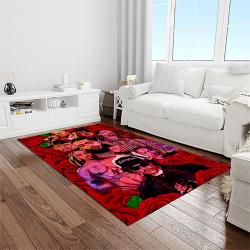rappers hip hop rectangle area rug carpet for living room home room decor gift for friends light room rphh30