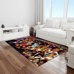 rappers hip hop rectangle area rug carpet for living room home room decor gift for friends light room rphh33