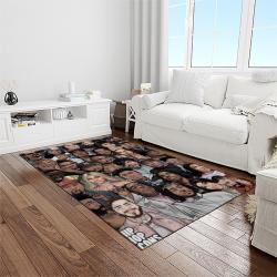 rappers hip hop rectangle area rug carpet for living room home room decor gift for friends light room rphh4