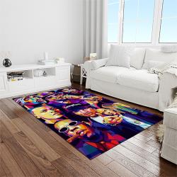 rappers hip hop rectangle area rug carpet for living room home room decor gift for friends light room rphh6