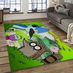 regular show cartoon carpet rectangle area rug for living room home room decor gift for friends dark room rgs10