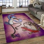 regular show cartoon carpet rectangle area rug for living room home room decor gift for friends dark room rgs11