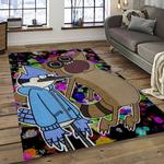 regular show cartoon carpet rectangle area rug for living room home room decor gift for friends dark room rgs12