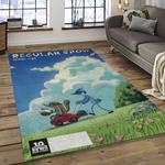 regular show cartoon carpet rectangle area rug for living room home room decor gift for friends dark room rgs29