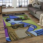 regular show cartoon carpet rectangle area rug for living room home room decor gift for friends dark room rgs30