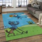regular show cartoon carpet rectangle area rug for living room home room decor gift for friends dark room rgs37