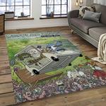 regular show cartoon carpet rectangle area rug for living room home room decor gift for friends dark room rgs48