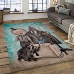 regular show cartoon carpet rectangle area rug for living room home room decor gift for friends dark room rgs50