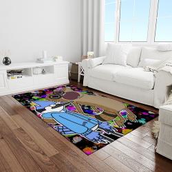 regular show cartoon carpet rectangle area rug for living room home room decor gift for friends light room rgs12