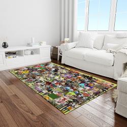 regular show cartoon carpet rectangle area rug for living room home room decor gift for friends light room rgs15