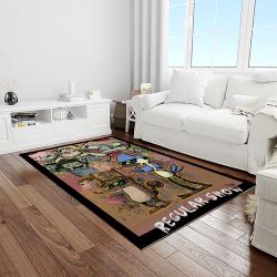 regular show cartoon carpet rectangle area rug for living room home room decor gift for friends light room rgs25
