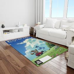 regular show cartoon carpet rectangle area rug for living room home room decor gift for friends light room rgs29