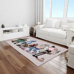 regular show cartoon carpet rectangle area rug for living room home room decor gift for friends light room rgs35