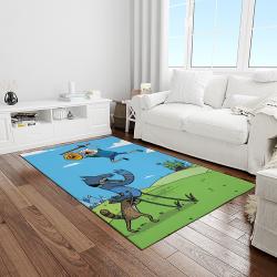 regular show cartoon carpet rectangle area rug for living room home room decor gift for friends light room rgs37