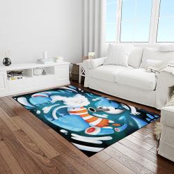 regular show cartoon carpet rectangle area rug for living room home room decor gift for friends light room rgs40