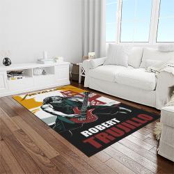 robert trujillo bassist rectangle area rug for living room home room decor gift for friends and family light room rtj1